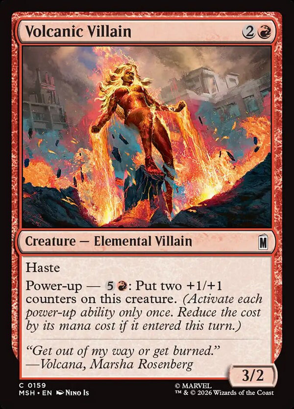 Volcanic Villain - Magic: The Gathering