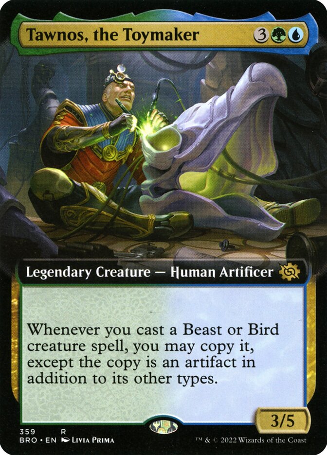 Tawnos, the Toymaker (Extended Art)