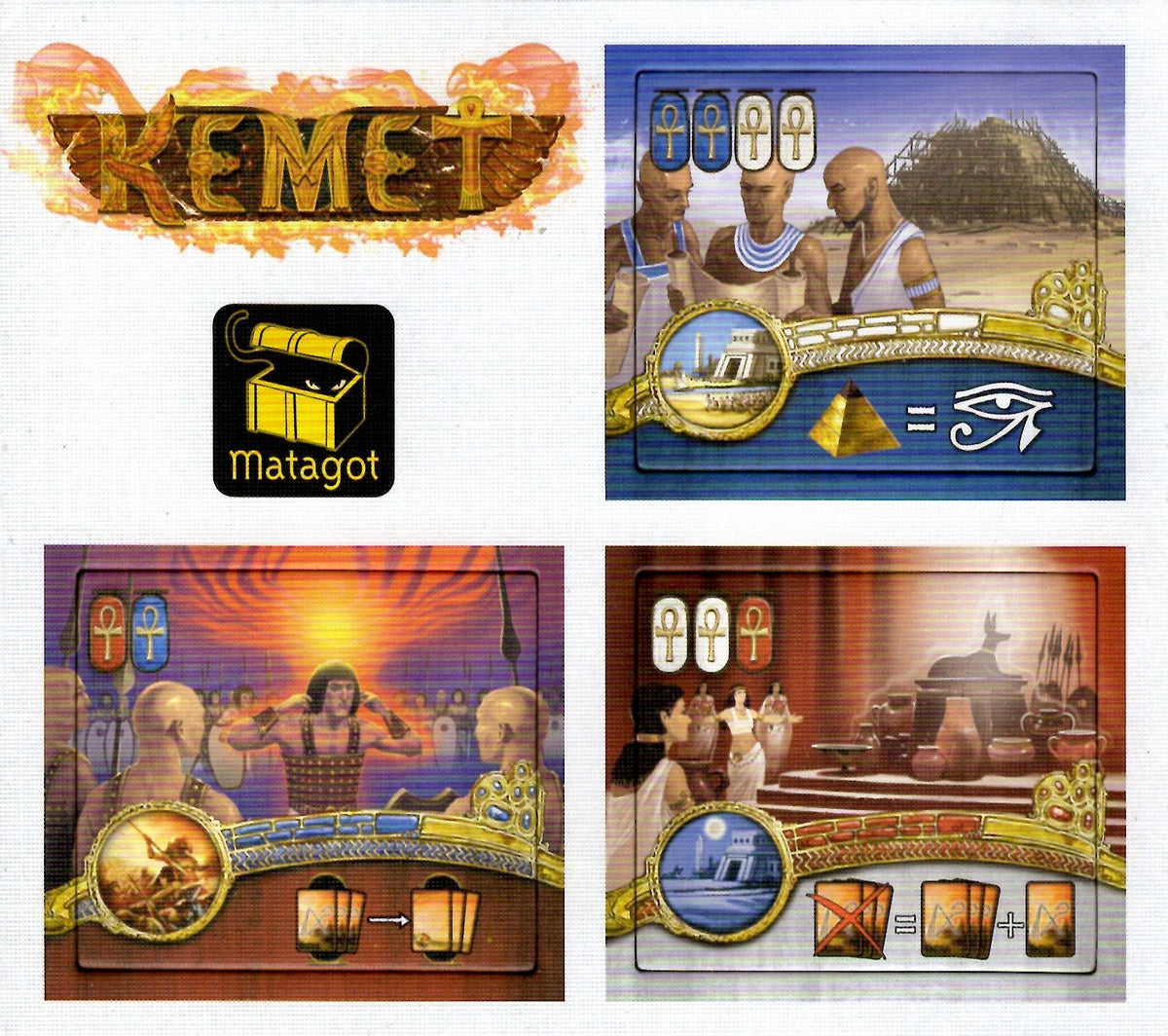 Kemet: Dice Tower 2016 Promo Tiles