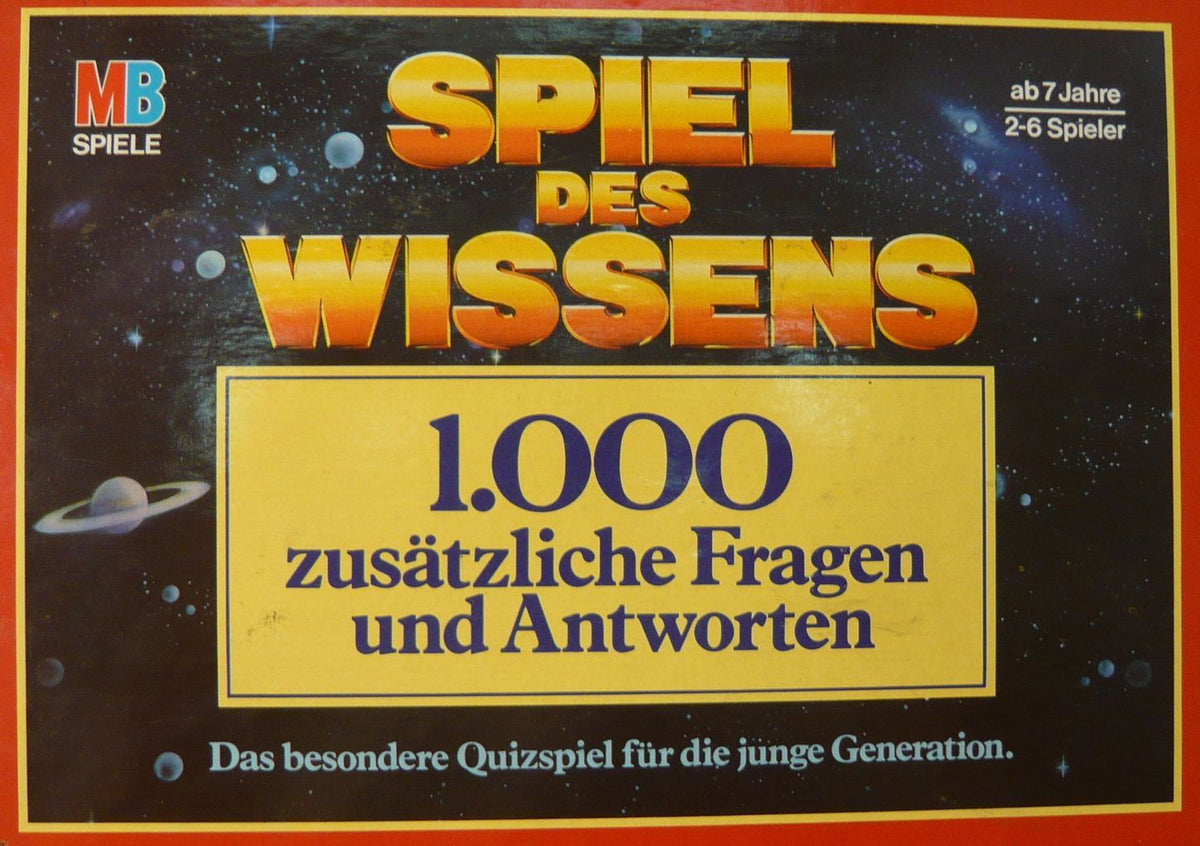 Spiel des Wissens: 1000 zusätzliche Fragen