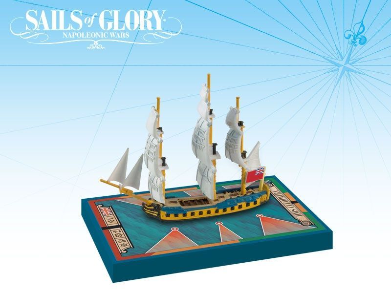 Sails of Glory: Ship Pack – HMS Cleopatra 1779 / HMS Iphigenia 1780