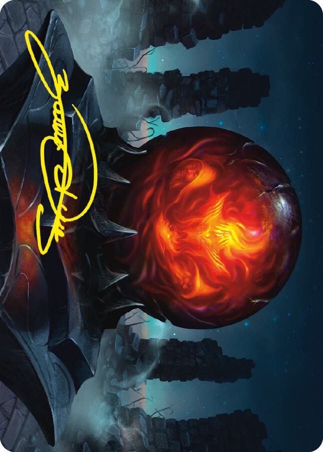 Commander's Sphere Art Card (Gold-Stamped Signature)