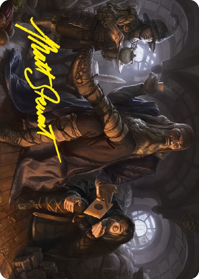Sharkey, Tyrant of the Shire Art Card (Gold-Stamped Signature)