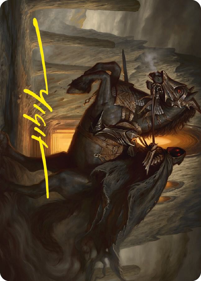 Nazgul Art Card (Gold-Stamped Signature)