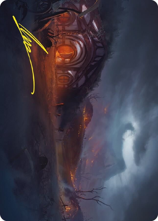 Field of Ruin Art Card (Gold-Stamped Signature)