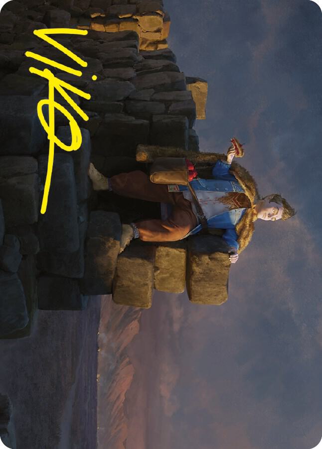 Pippin, Warden of Isengard Art Card (Gold-Stamped Signature)