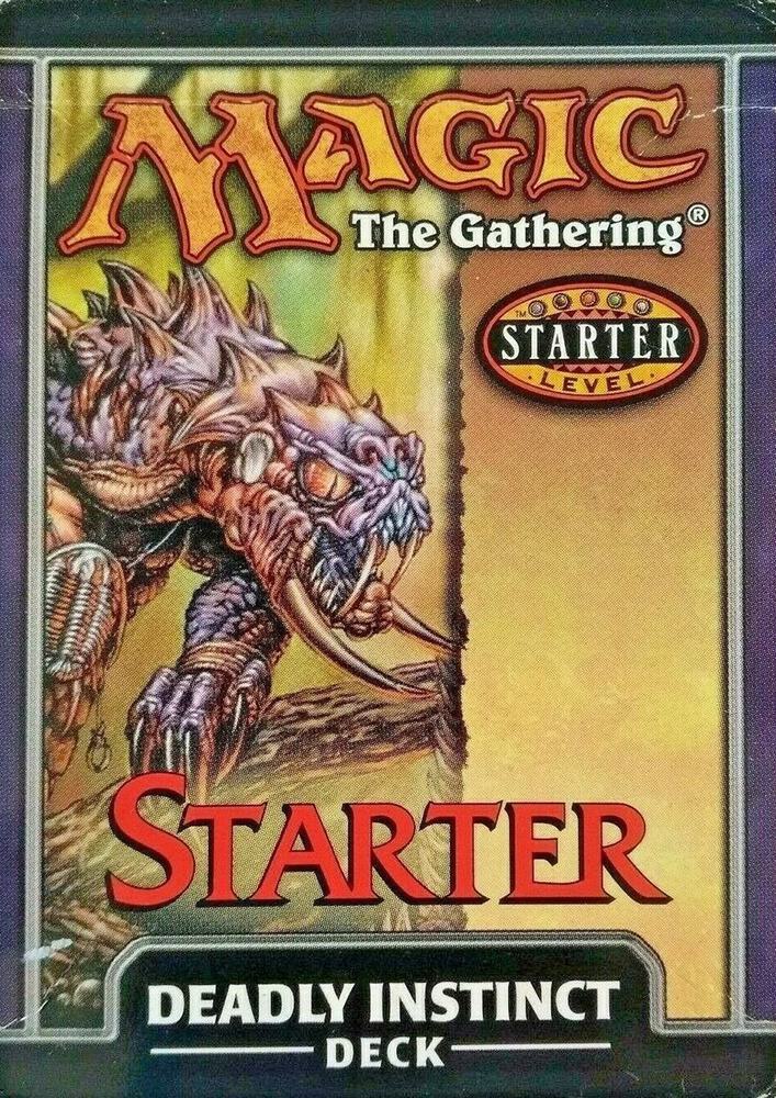 Starter 1999 Theme Deck - Deadly Instinct