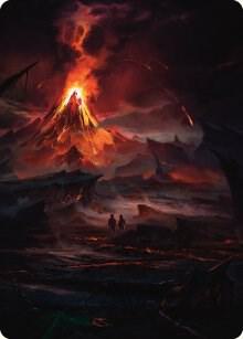 Valley of Gorgoroth Art Card