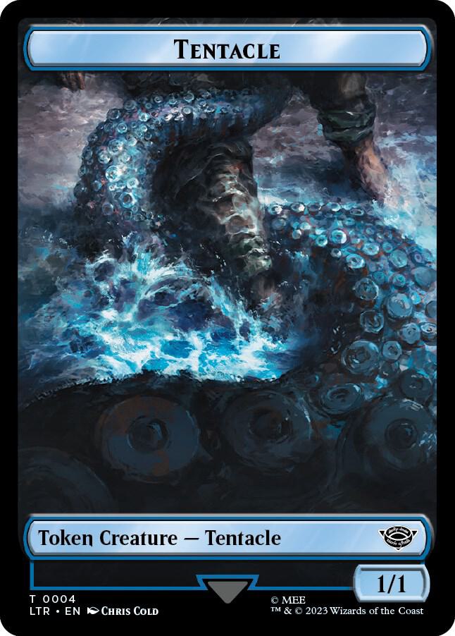 Tentacle // Food (0009) Double-Sided Token