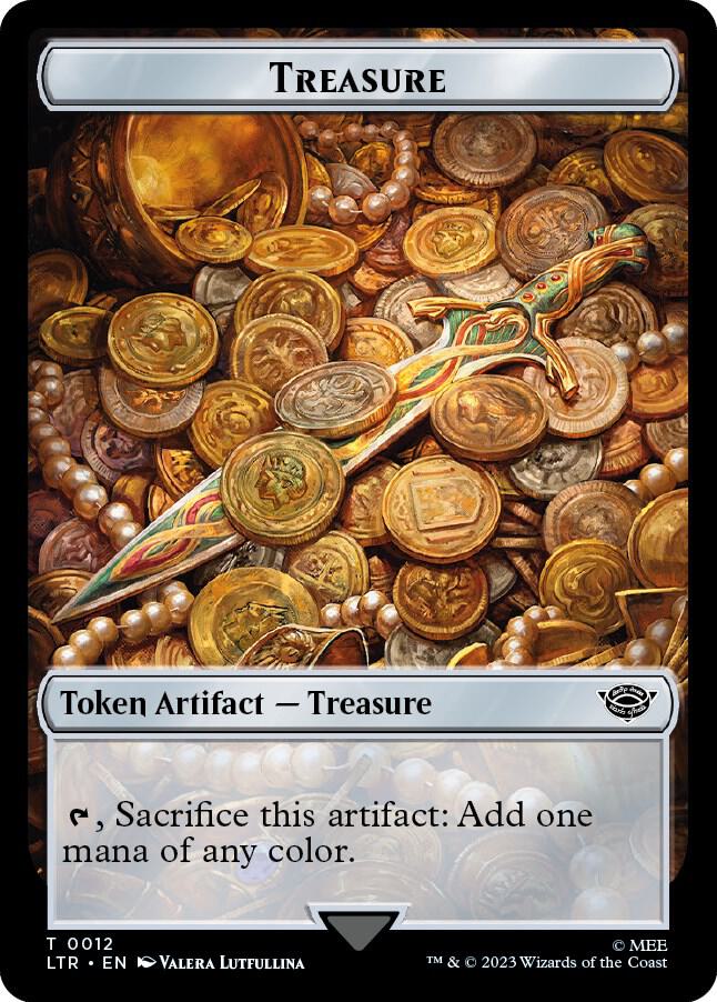 Treasure // Food (0011) Double-Sided Token