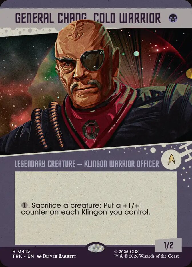 General Chang, Cold Warrior (Showcase) (0415)