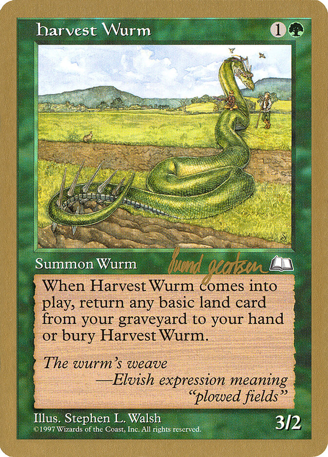 Harvest Wurm - 1997 Svend Geertsen (WTH)