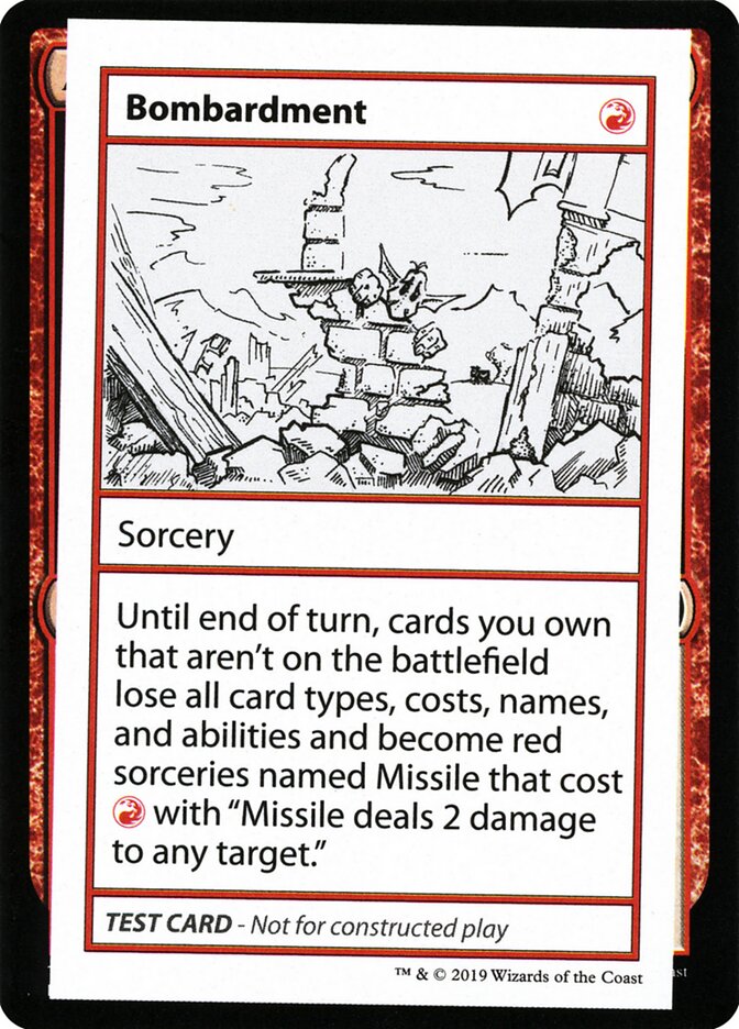Bombardment (No PW Symbol)