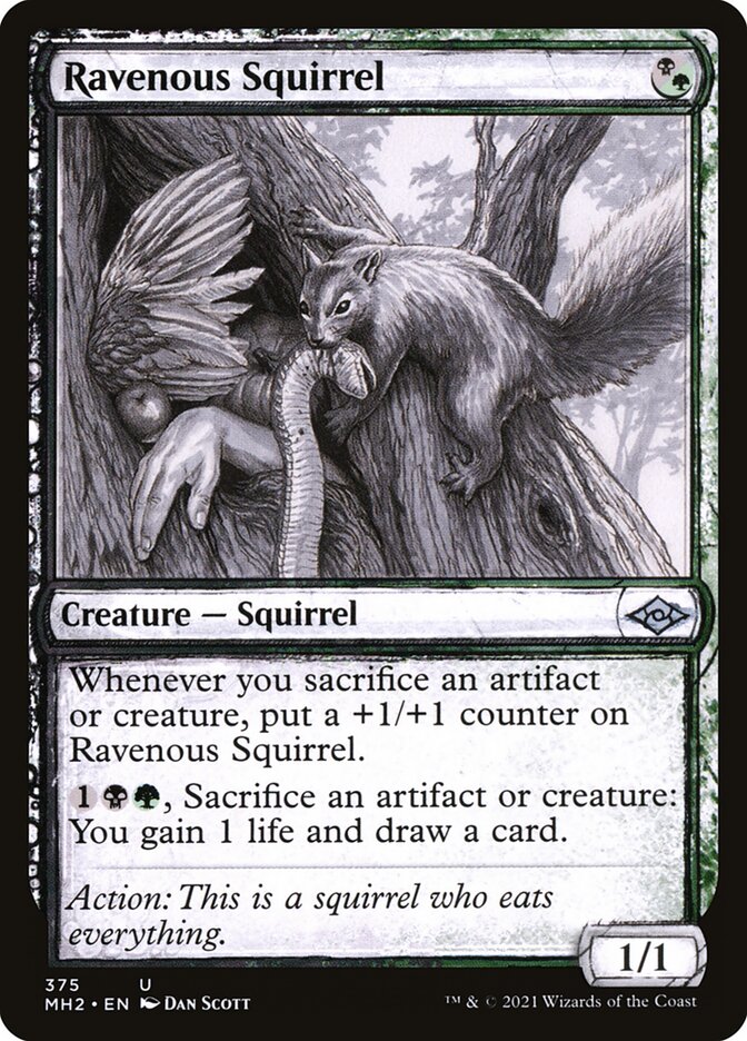 Ravenous Squirrel (Showcase)