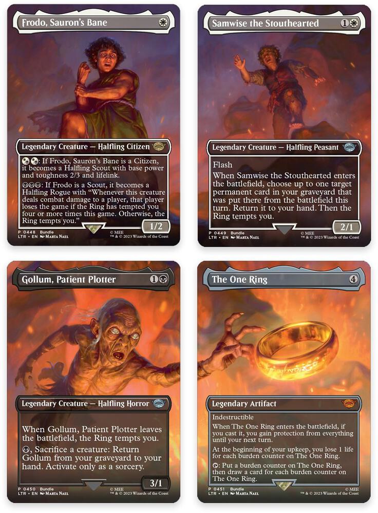 Mount Doom Scene [Set of 4]