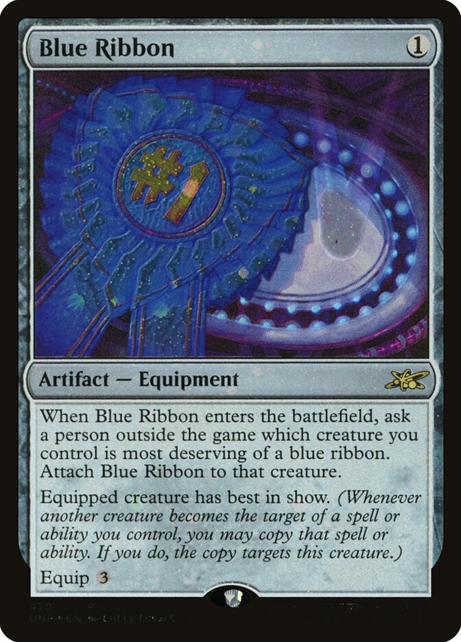 Blue Ribbon (Galaxy Foil)