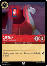 Captain - Colonel's Lieutenant - Disney Lorcana