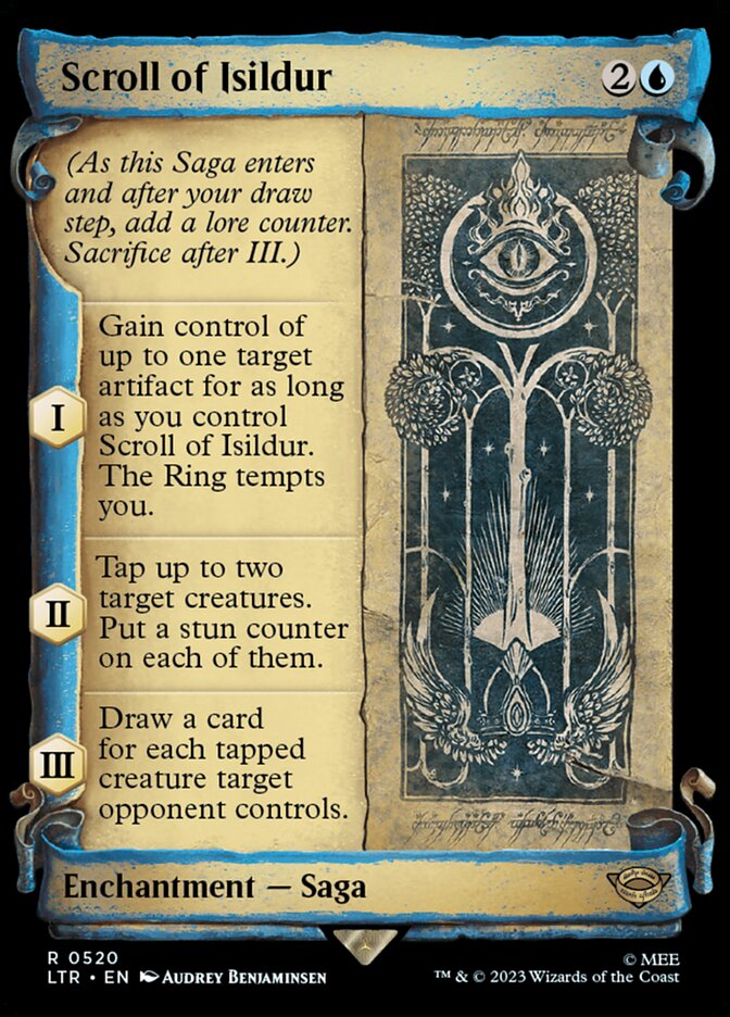 Scroll of Isildur (Showcase Scrolls)