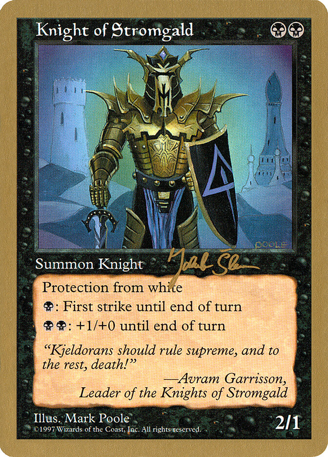 Knight of Stromgald - 1997 Jakub Slemr (5ED)
