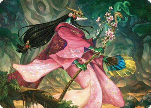 Sakiko, Mother of Summer Art Card