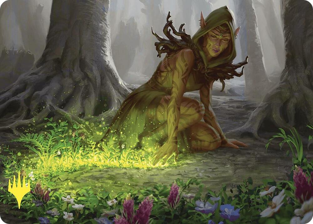 Skyshroud Claim Art Card (Gold-Stamped)