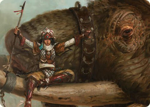 Tuskguard Captain Art Card