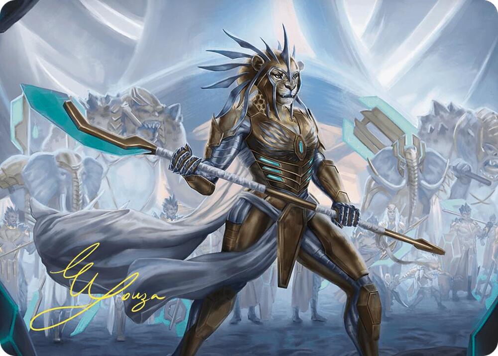 Kemba, Kha Regent Art Card (Gold-Stamped Signature)