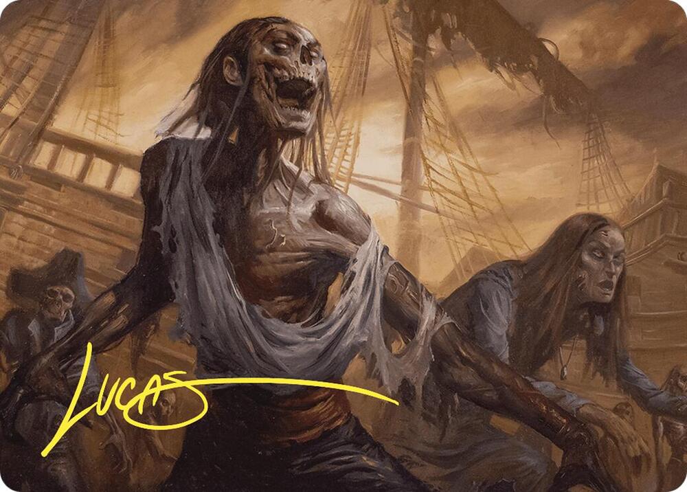 Rise from the Tides Art Card (Gold-Stamped Signature)