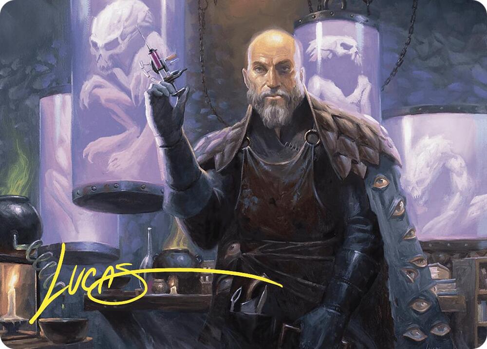 Endrek Sahr, Master Breeder Art Card (Gold-Stamped Signature)
