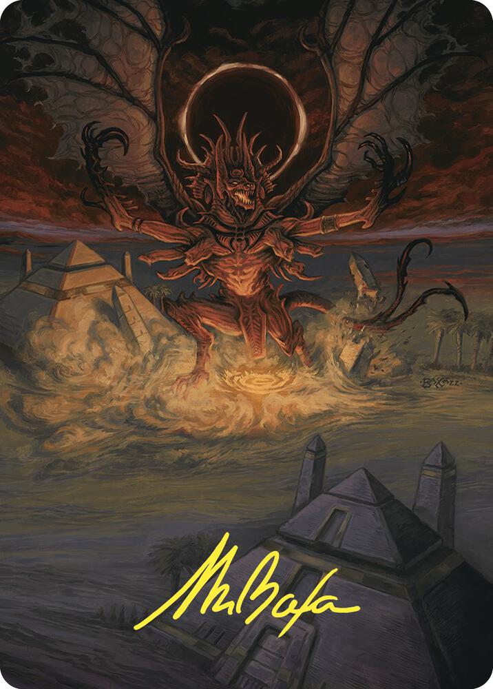 Dread Return Art Card (Gold-Stamped Signature)