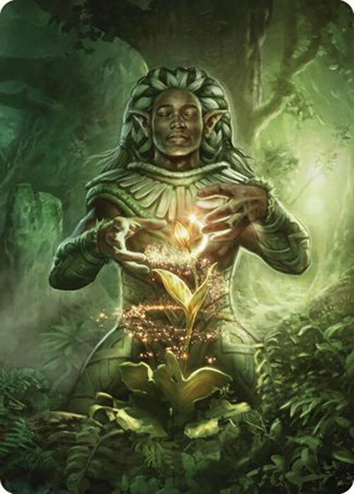 Elvish Mystic Art Card