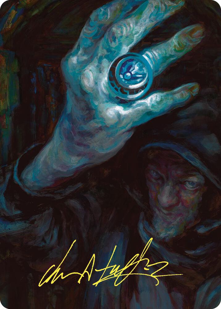 Arcane Signet Art Card (Gold-Stamped Signature)