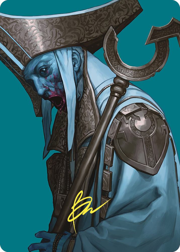 Mikaeus, the Unhallowed Art Card (Gold-Stamped Signature)