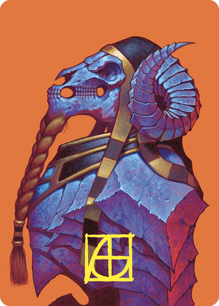 Neheb, the Eternal Art Card (Gold-Stamped Signature)