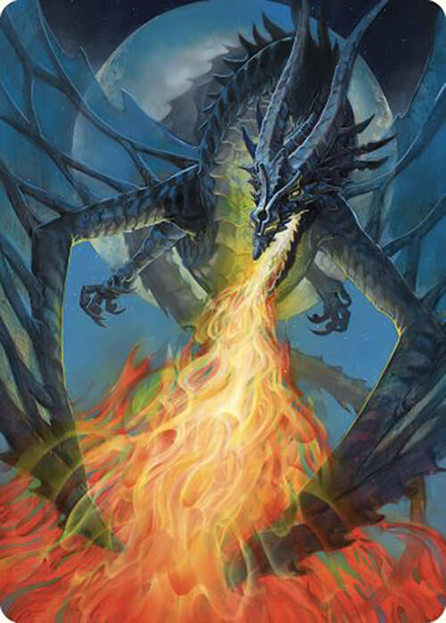 Balefire Dragon Art Card