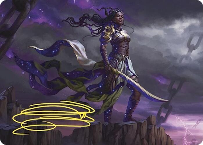 Anikthea, Hand of Erebos Art Card (Gold-Stamped Signature)