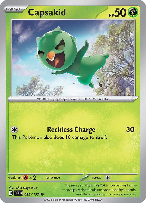 Capsakid - 023/197 - Pokémon