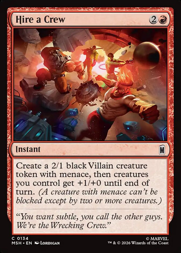 Hire a Crew - Magic: The Gathering