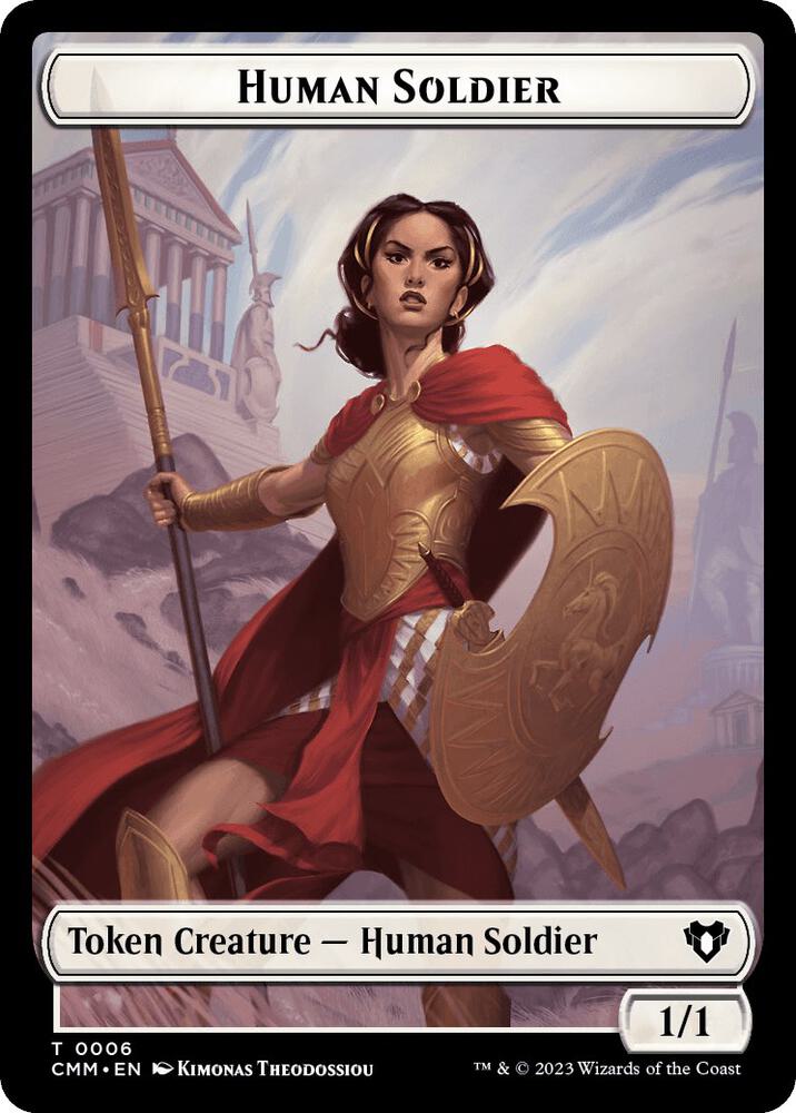 Human Soldier // Drake Double-Sided Token