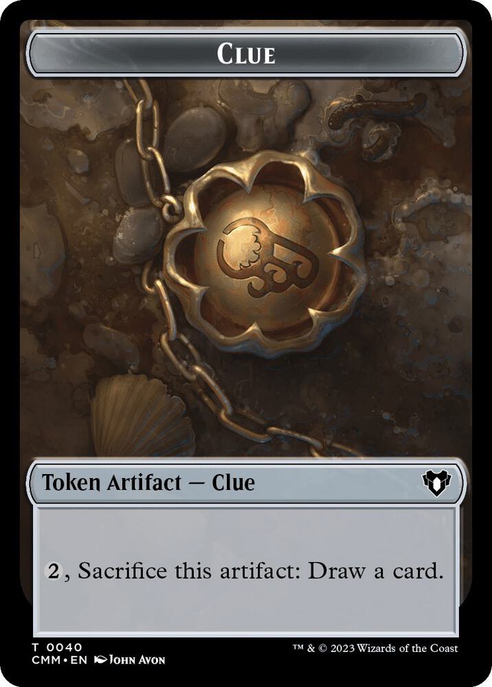 Clue // Graveborn Double-Sided Token