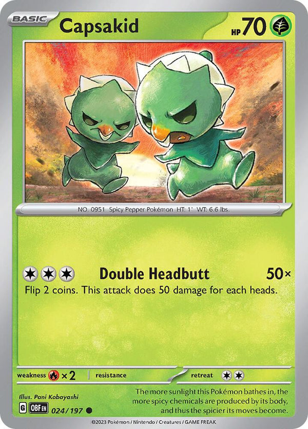 Capsakid - 024/197 - Pokémon