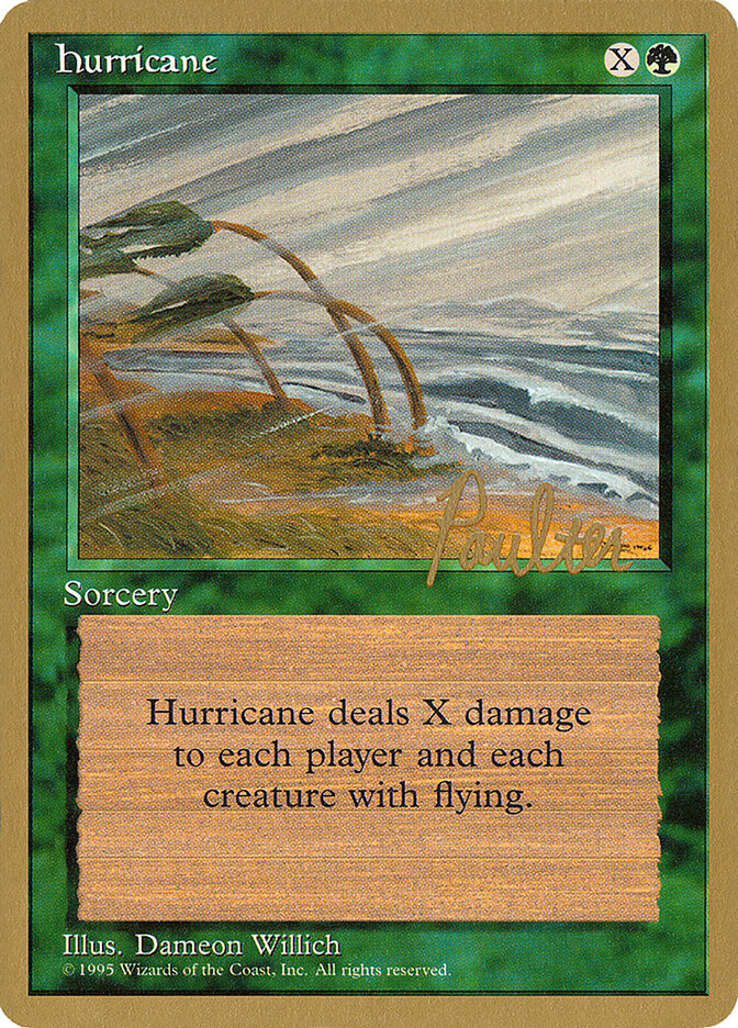 Hurricane - 1996 Preston Poulter (4ED)