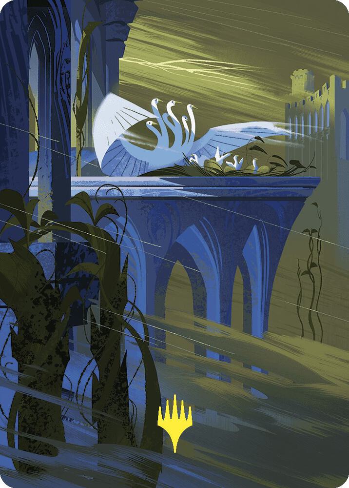 Doubling Season Art Card (Gold-Stamped Planeswalker Symbol)