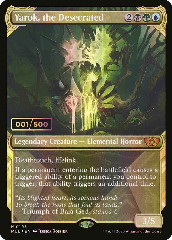 Yarok, the Desecrated (Serial Numbered)