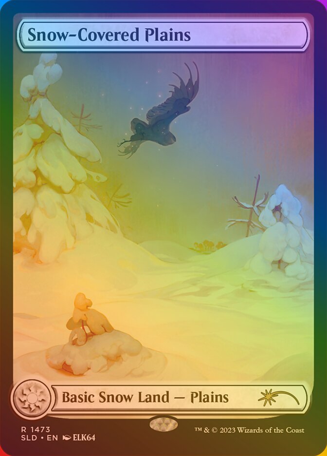 Snow-Covered Plains (1473) (Rainbow Foil)
