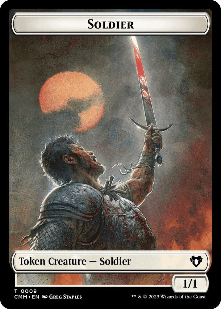 Soldier // Rat Double-Sided Token