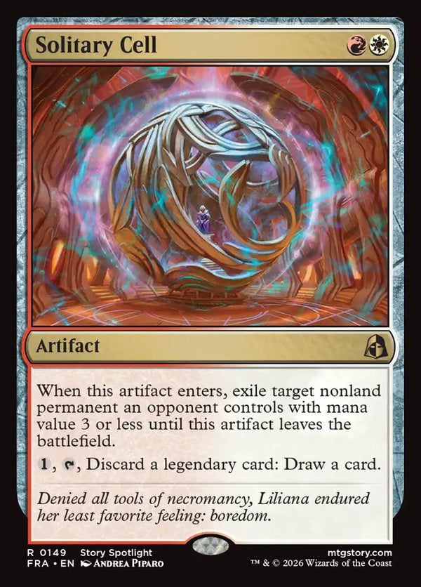 Solitary Cell (FRA 149) - Magic: The Gathering
