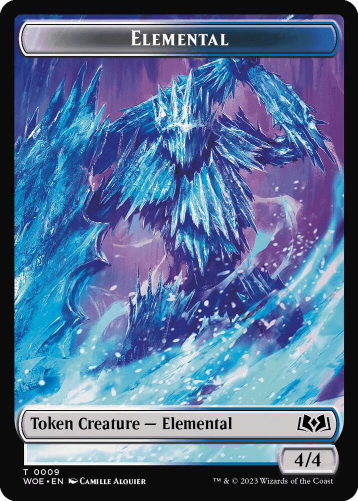 Elemental // Food (0011) Double-Sided Token