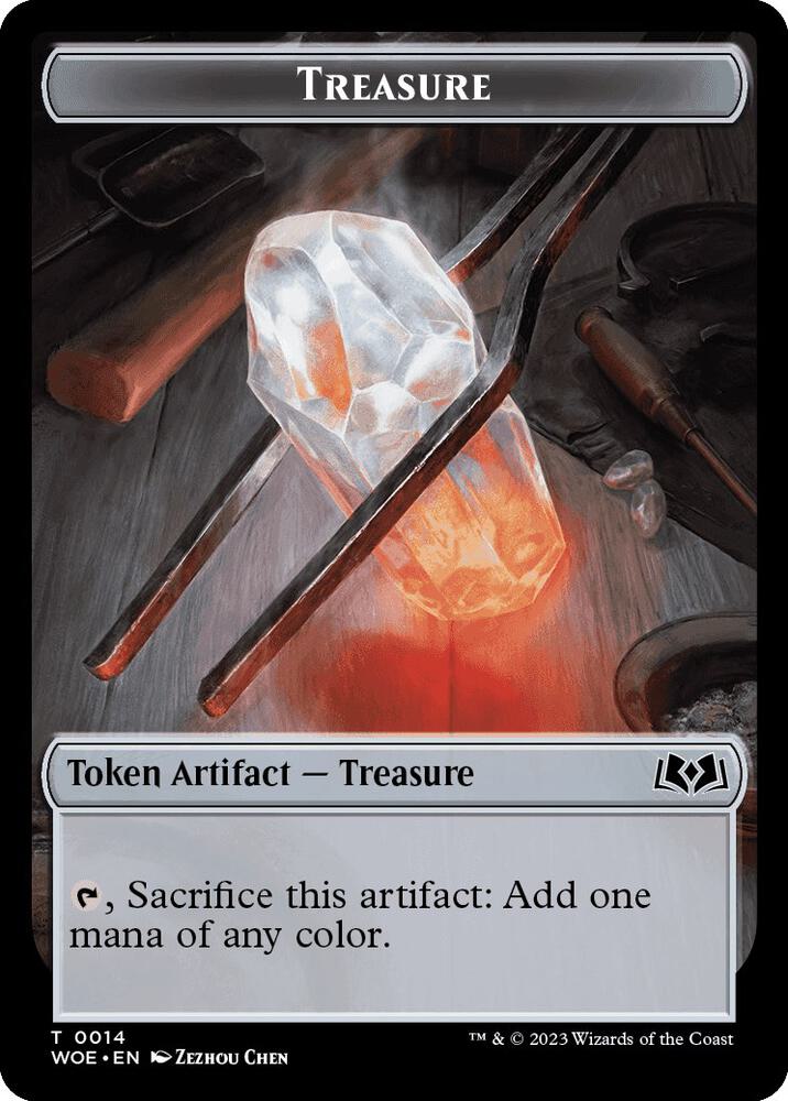 Treasure // Food (0011) Double-Sided Token