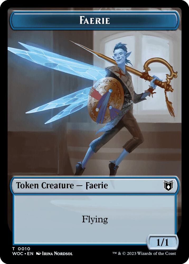 Faerie // Human Double-Sided Token
